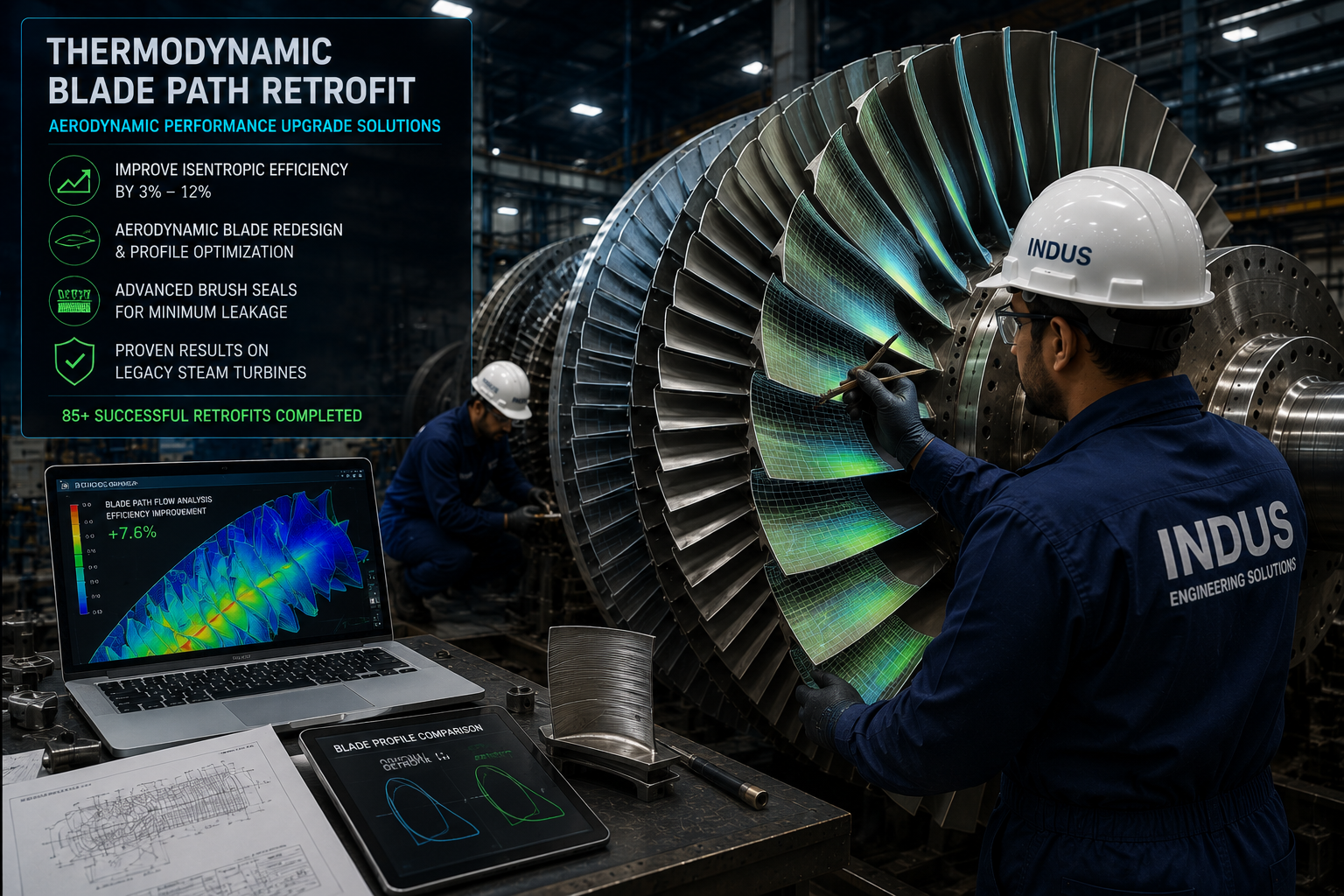 Thermodynamic Blade Path Retrofit